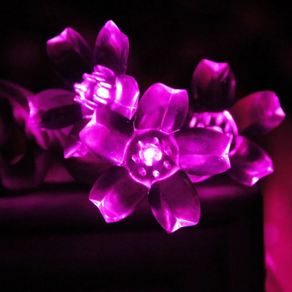 Пульт дистанционного управления на батарейках 6 м 60LED вишневый цвет