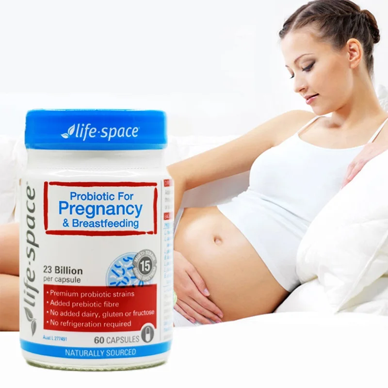 

Australia Life Space Probiotic for Pregnancy & Breastfeeding 60 Capsules Support Healthy Immune Digestive System