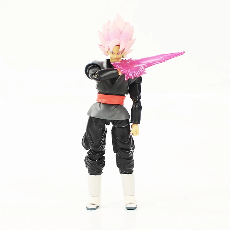 15 см Жемчуг дракона Супер Saiyan Роза Гоку черный Zamasu ПВХ Gokou фигурка Коллекционная модель игрушки