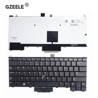 gzeele new english backlight keyboard for dell latitude e4310 black laptop keyboard us replace keyboards