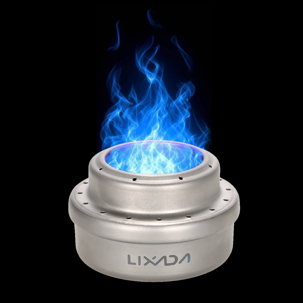 Lixada титановая спиртовая плита 70 мл уличная походная мини Ультралегкая