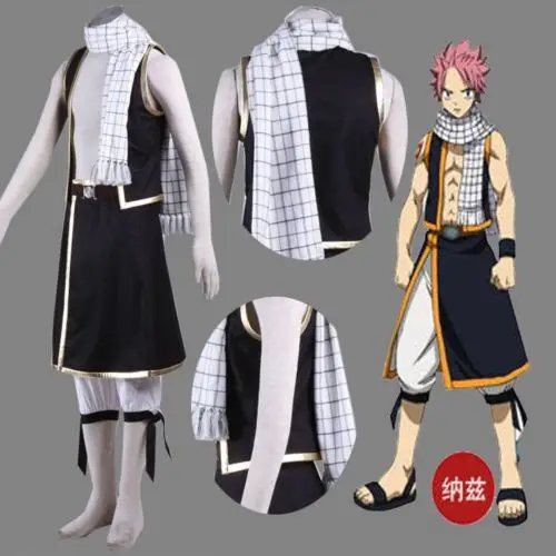 Длинный шарф Natsu Fairy Tail Белый Аниме Костюм для косплея|long scarf|scarf scarvesscarf long |