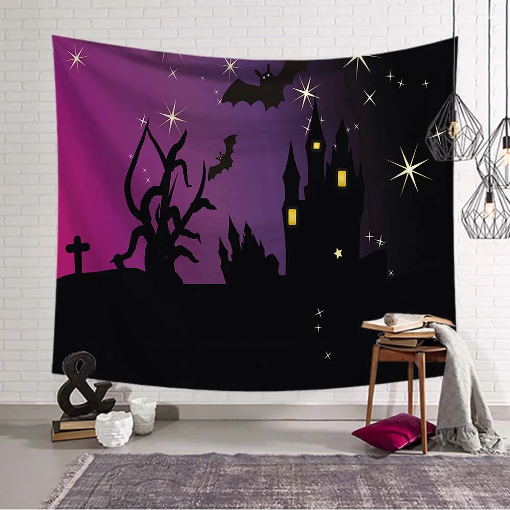1 шт. 60x51 дюйм/80x60 дюймов 24 дизайн с надписью Happy Halloween декоративные фоны декор для