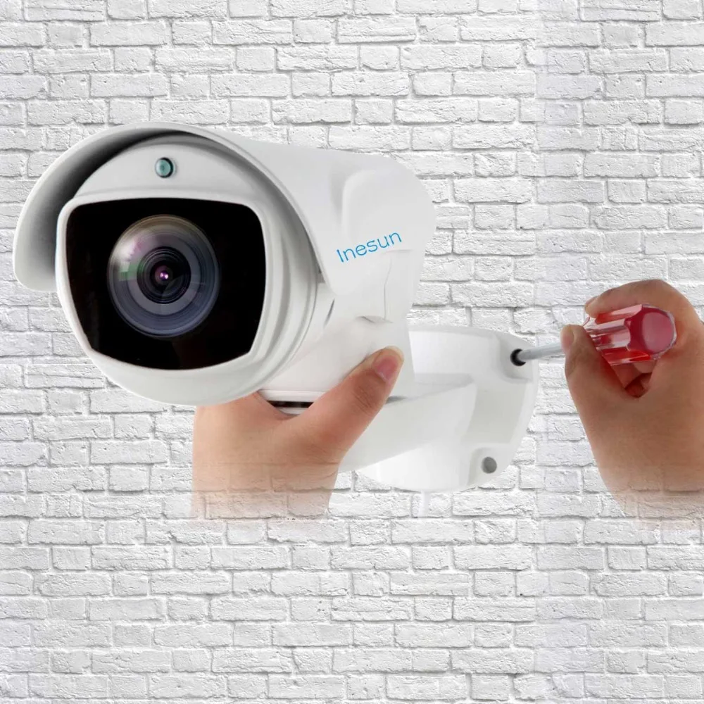 

Inesun 5MP (2688x1944) Super HD AHD PTZ CCTV Camera 10X Optical Zoom Outdoor Video Surveillance Security Camera 330ft Laser IR