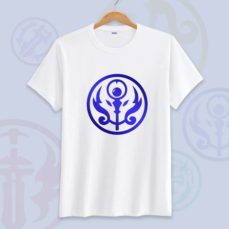 Игра Ragnarok онлайн косплей футболка для унисекс свободные короткий рукав Летняя