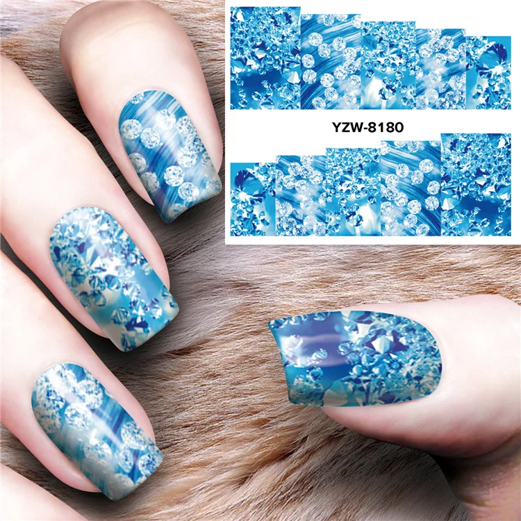 2018 Новая серия волшебных звездочек наклейки для ногтей украшения горячие