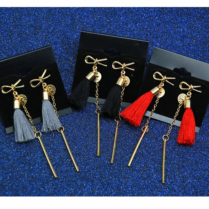 Модные ювелирные украшения длинные серьги ранние для женщин серьги|chain earrings|earrings