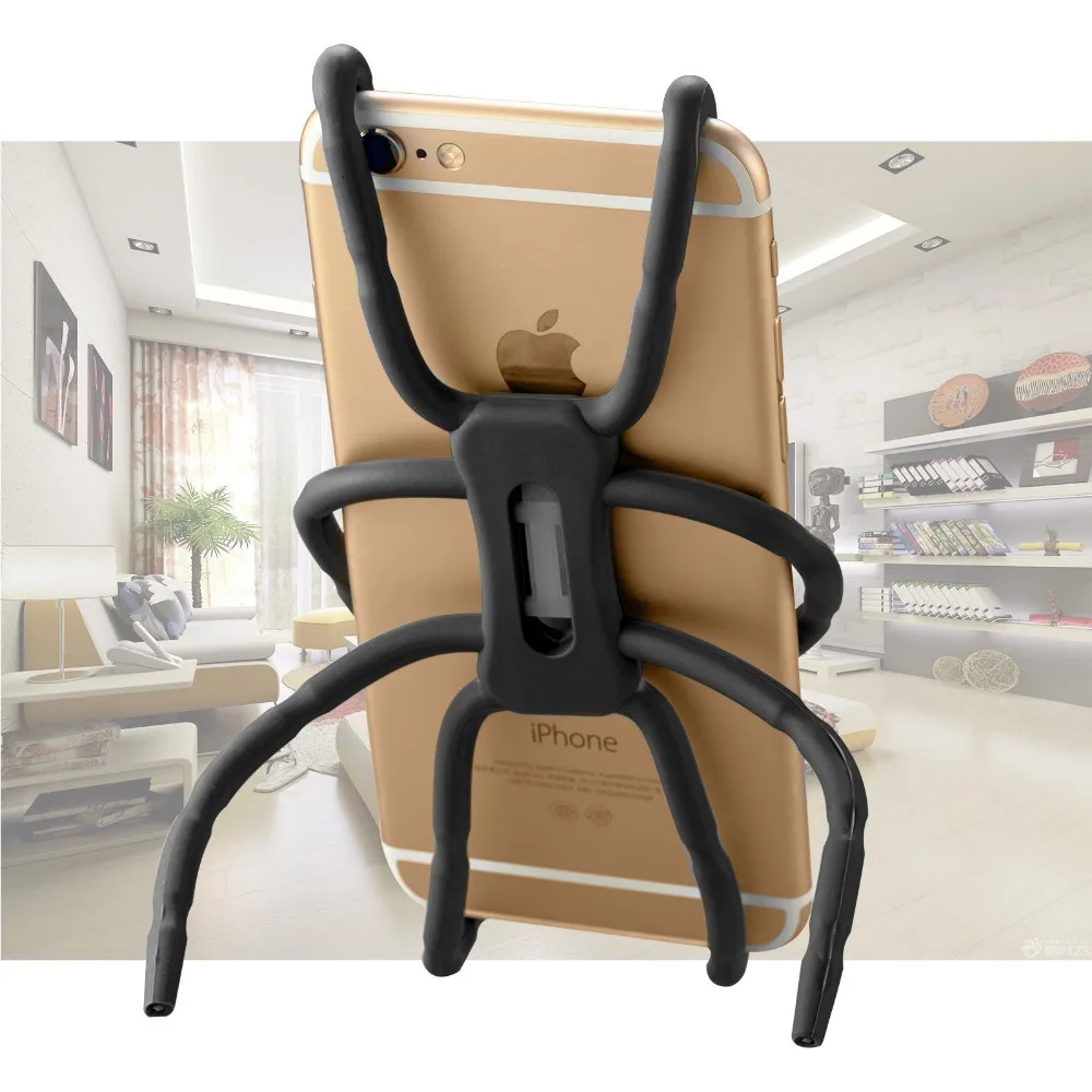 XMXCZKJ Universal Spider Flexible Grip Holder Stand Mount For Huawei Xiaomi Samsung Car Phone Adjustable Bracket | Мобильные