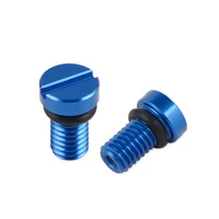 m4x0 8 front fork air valve cap screw for yamaha yz125 yz250 yz250f yz125x yz250x wr250f wr450f yz 250fx 450fx 65 80 85 wr 400
