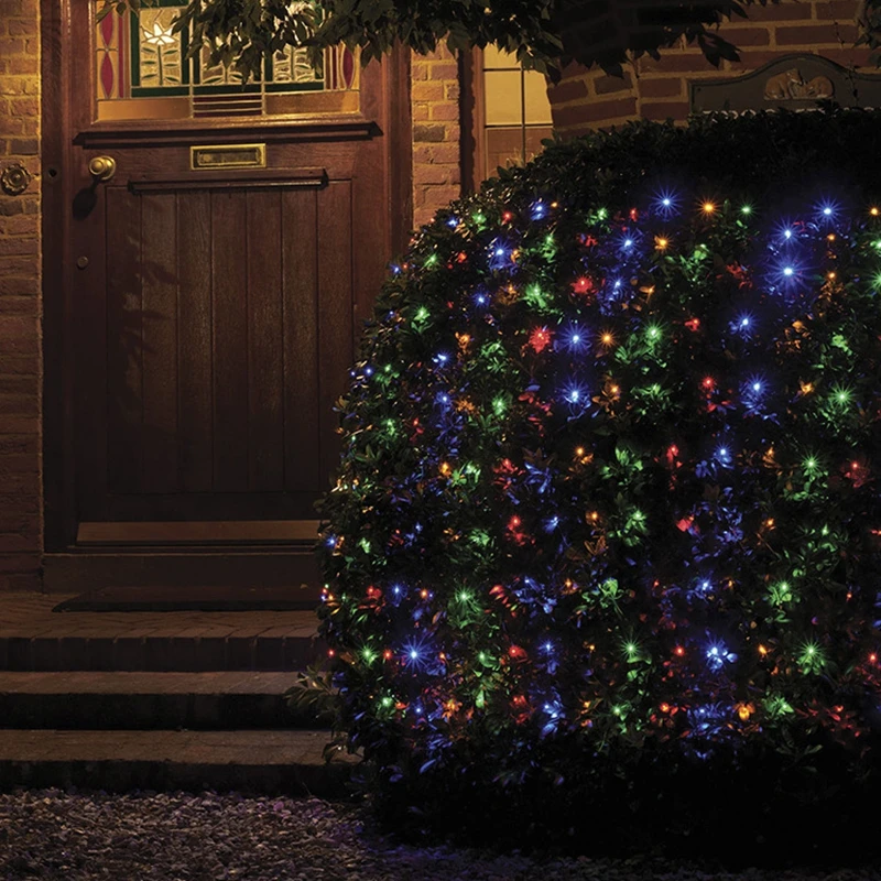 

220V 8M *10M 2600 LED Net Light Indoor/Outdoor Landscape Lighting Christmas Wedding New Year Garland Waterproof LED Light String