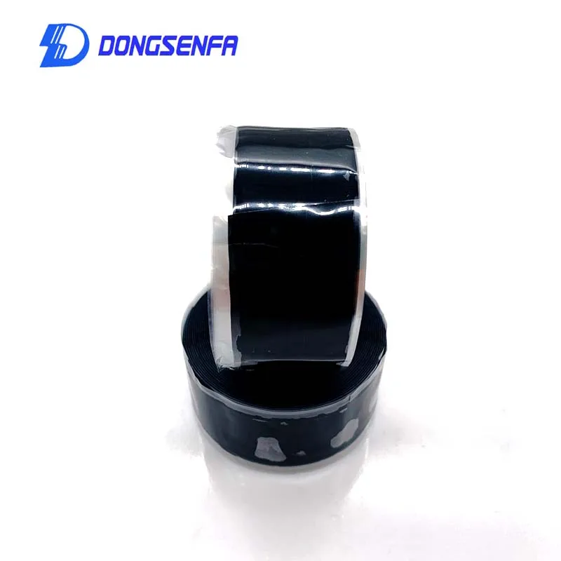 Универсальная водонепроницаемая черная силиконовая ремонтная лента DONGSENFA