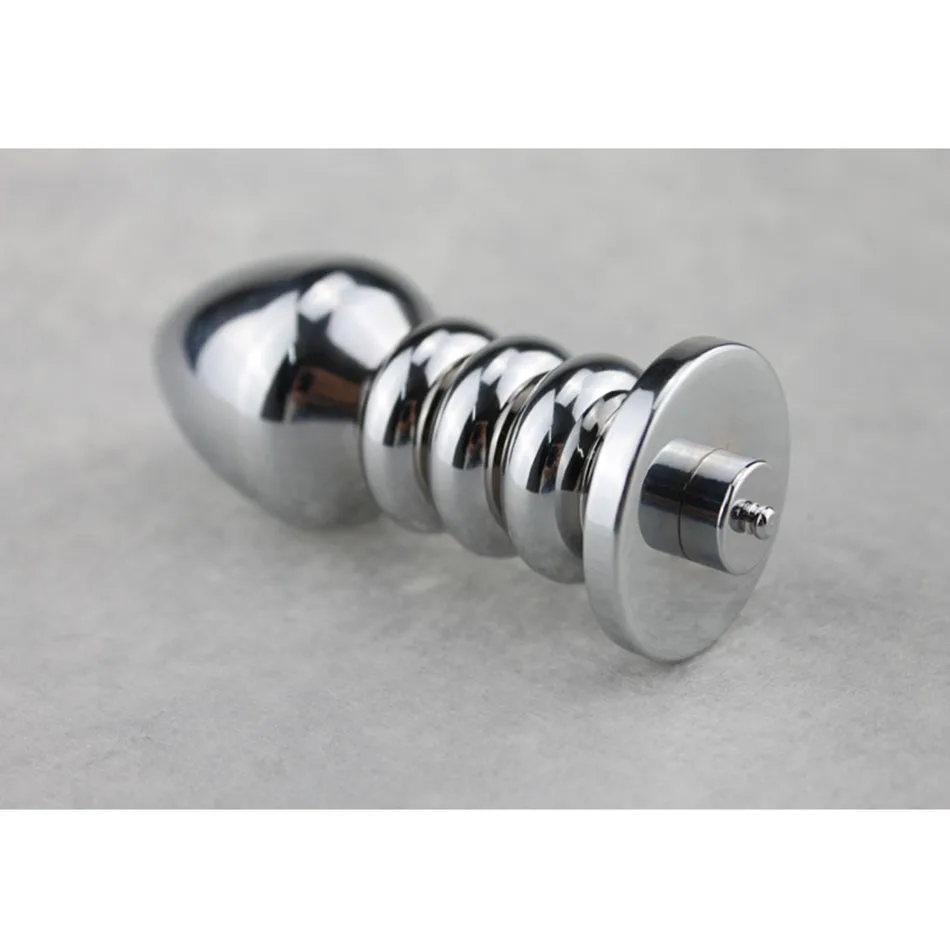 Электрошок используются Металлические анальные игрушки Анальная пробка