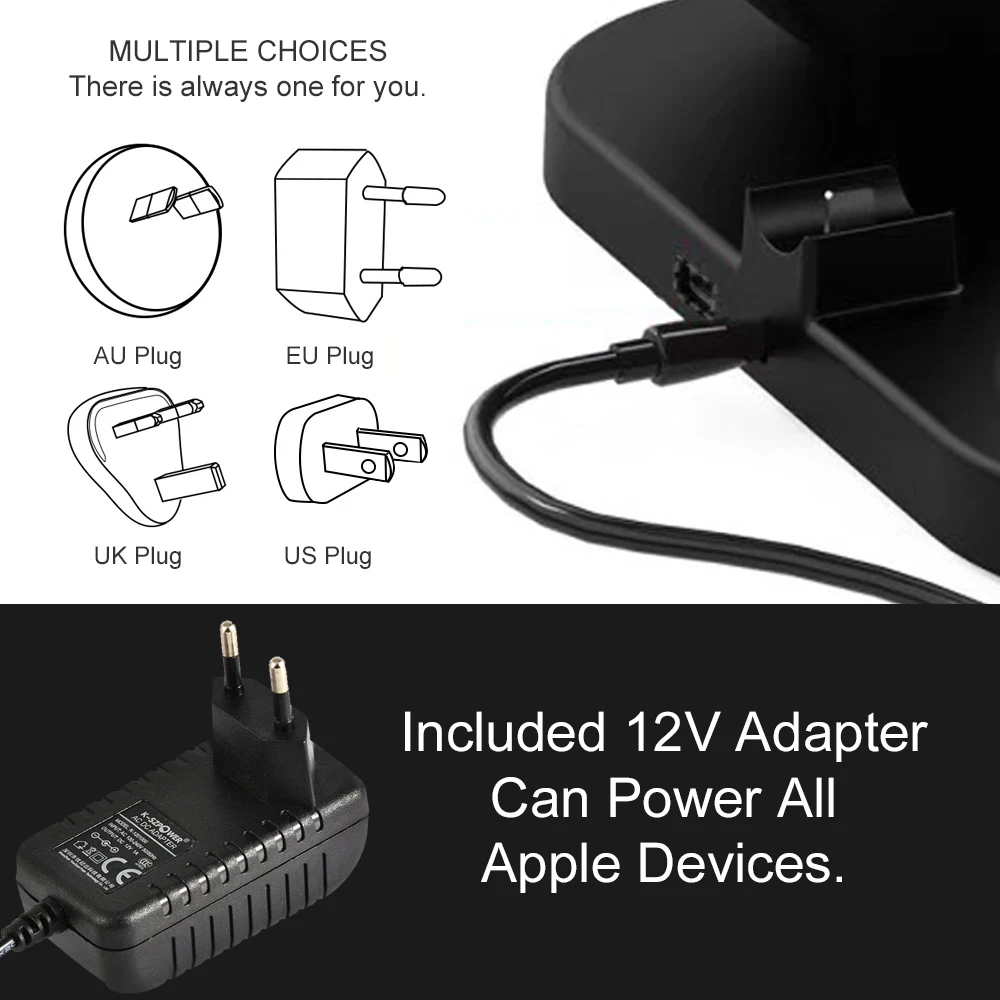 NYFundas Беспроводное зарядное устройство для телефона 4 в 1 10 Вт Iphone XS MAX XR 8 Plus X Apple Watch
