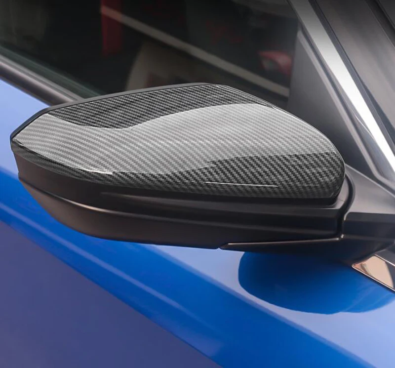 Для 2016 2019 Honda Civic автомобиля зеркало заднего вида крышка из углеродного волокна