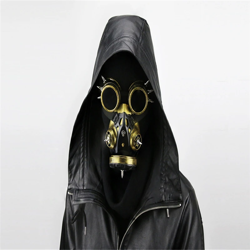 Halloween Cosplay Steampunk Retro Windshield Gas Mask COS Anime Props Gifts For Men And Women | Тематическая одежда и