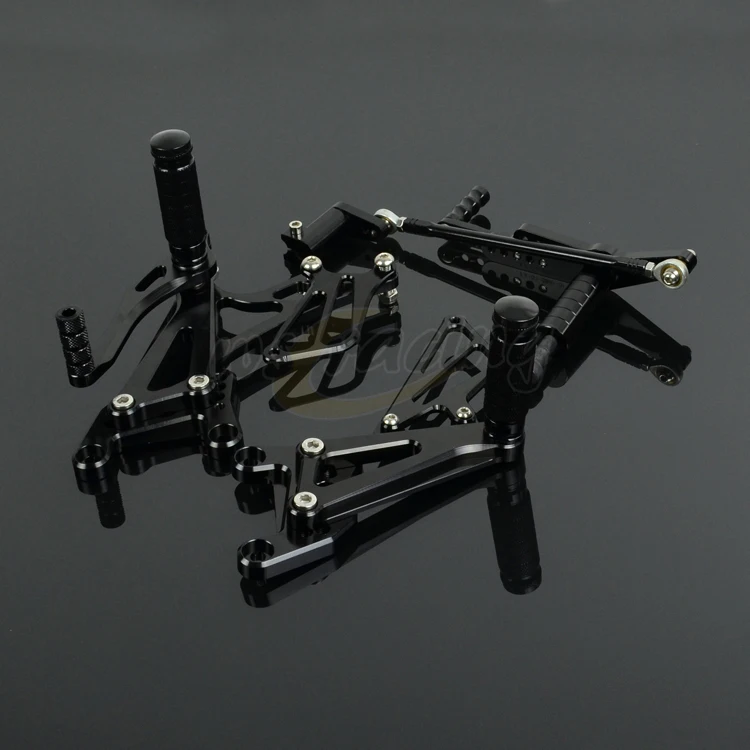Регулируемые подножки для мотоциклов с ЧПУ педалей YAMAHA YZF R1 2007 2008 07 08|foot pegs|billet foot