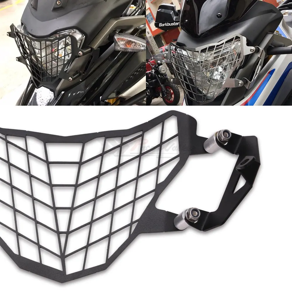 Для BMW G310GS G310 GS G 310 2017 2018 Мотоцикл Черная модификация фара решетка Защитная крышка
