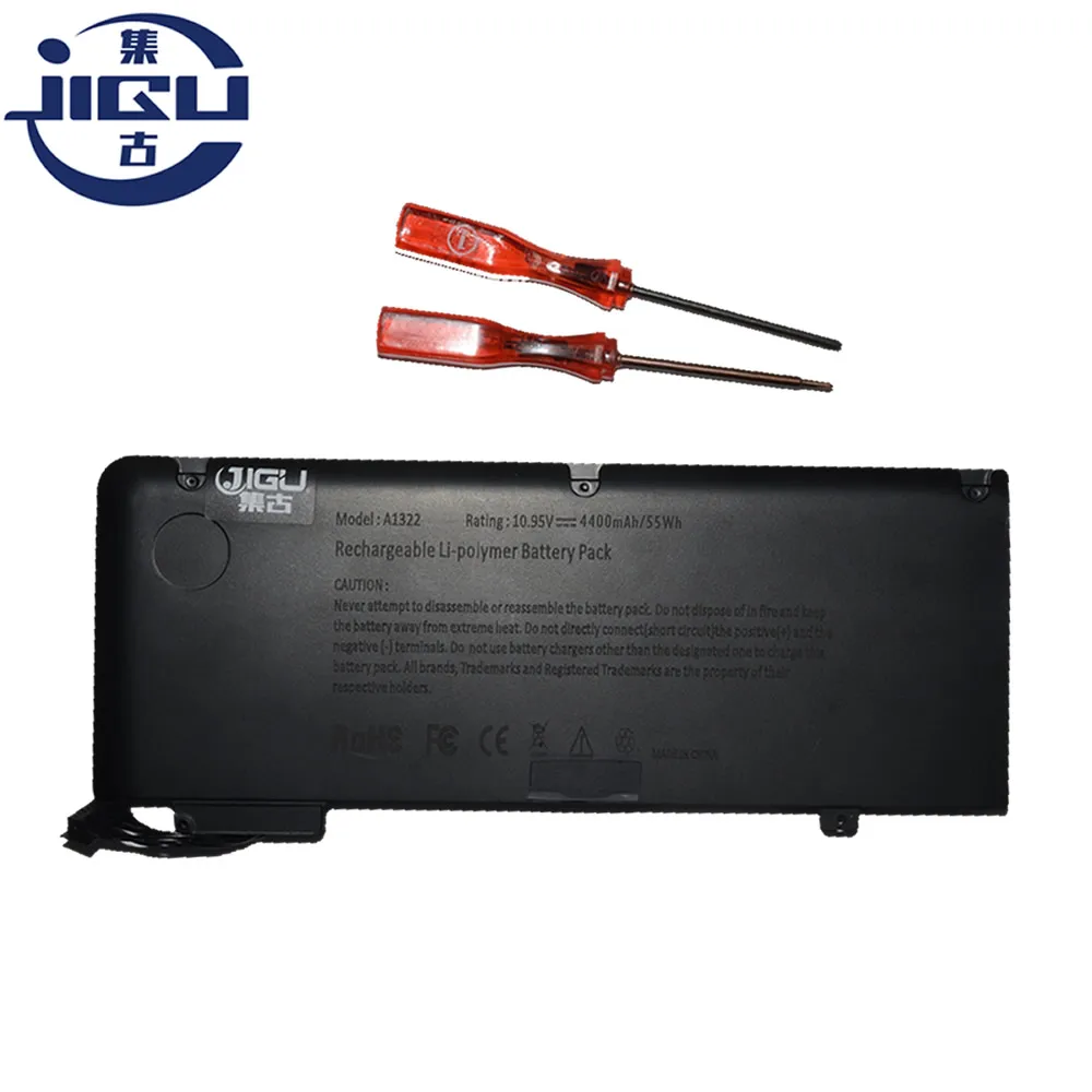 

Аккумулятор для ноутбука JIGU 10,95 V A1322 для Apple MacBook Pro 13 "MB990CH/A 13" MB990J/A 13 "MB990LL/A 13" MB991ZP/A