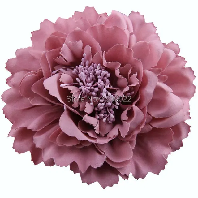 Праздничные заколки для волос с пионами аксессуары головы фиолетового цвета