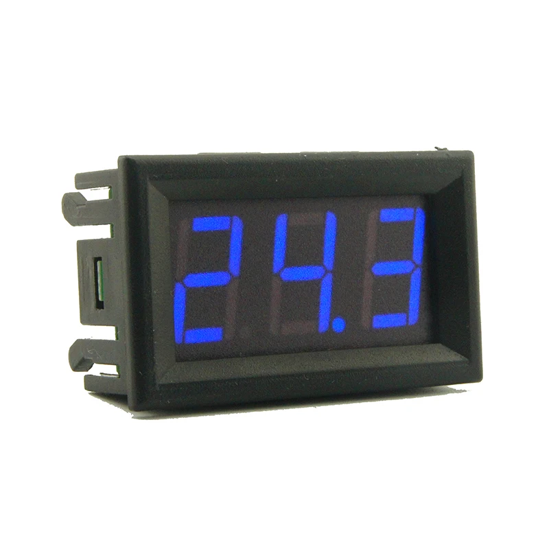 0.56 inch 3-30V Two Wire DC Digital Voltmeter Accuracy Class 0.1% Reverse Connection Protection Four-color Optional | Инструменты