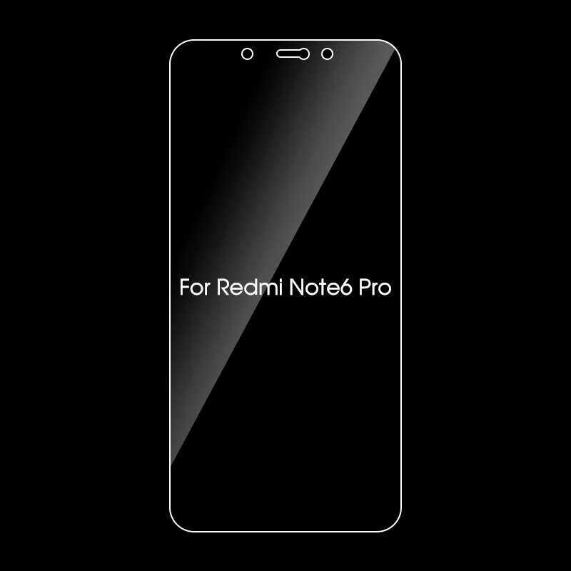 2 шт закаленное стекло для Redmi Note 7 6 5 Pro 7 6 Pro 5 Plus 6A Защита экрана для Redmi Note 4X полное покрытие защита экрана