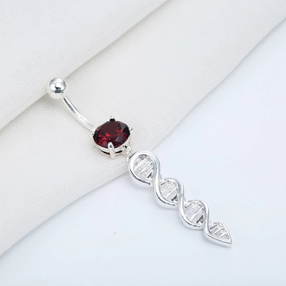 Женское кольцо пупок с кристаллами из медицинской стали|piercing body jewelry|body jewelrynavel belly