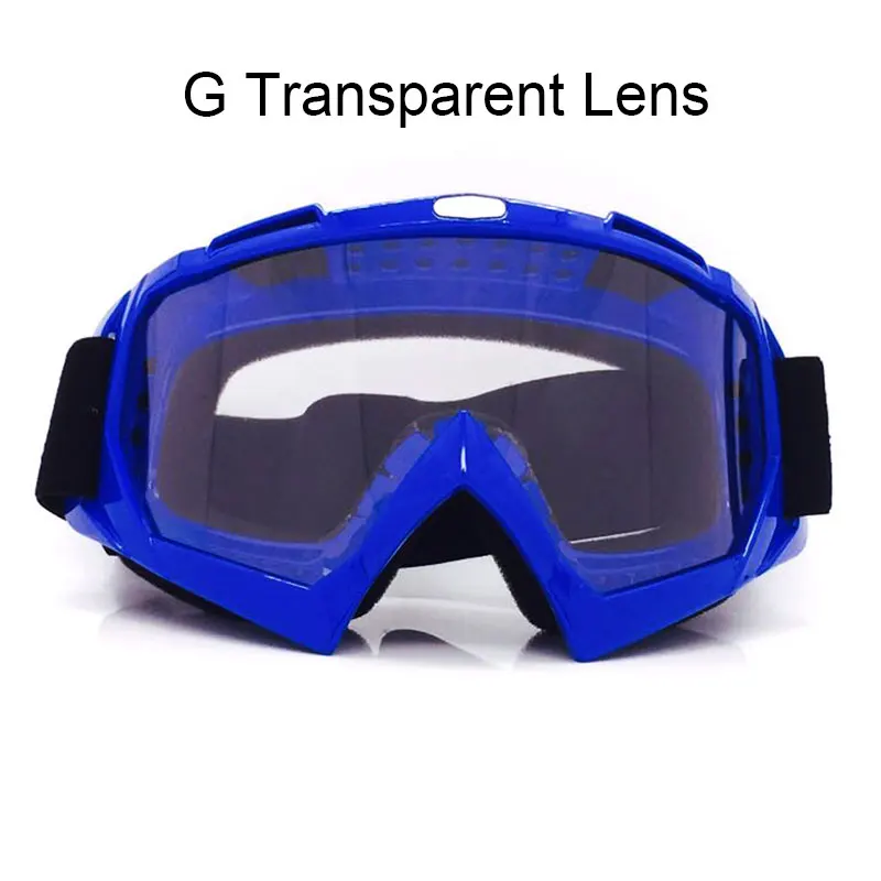 G Transparent Lens Nordson, уличные мотоциклетные очки, спортивные, для шоссейных гонок, ранец, мотоцикл, мото, для грязного велосипеда, очки для гонок, лыж, ветрозащитные очки - Цвет: G Transparent Lens