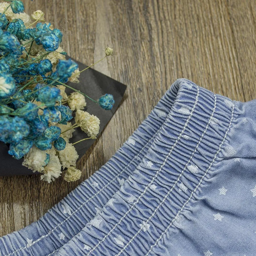 Новинка 2017 года джинсовая мини юбка для маленьких девочек универсальная