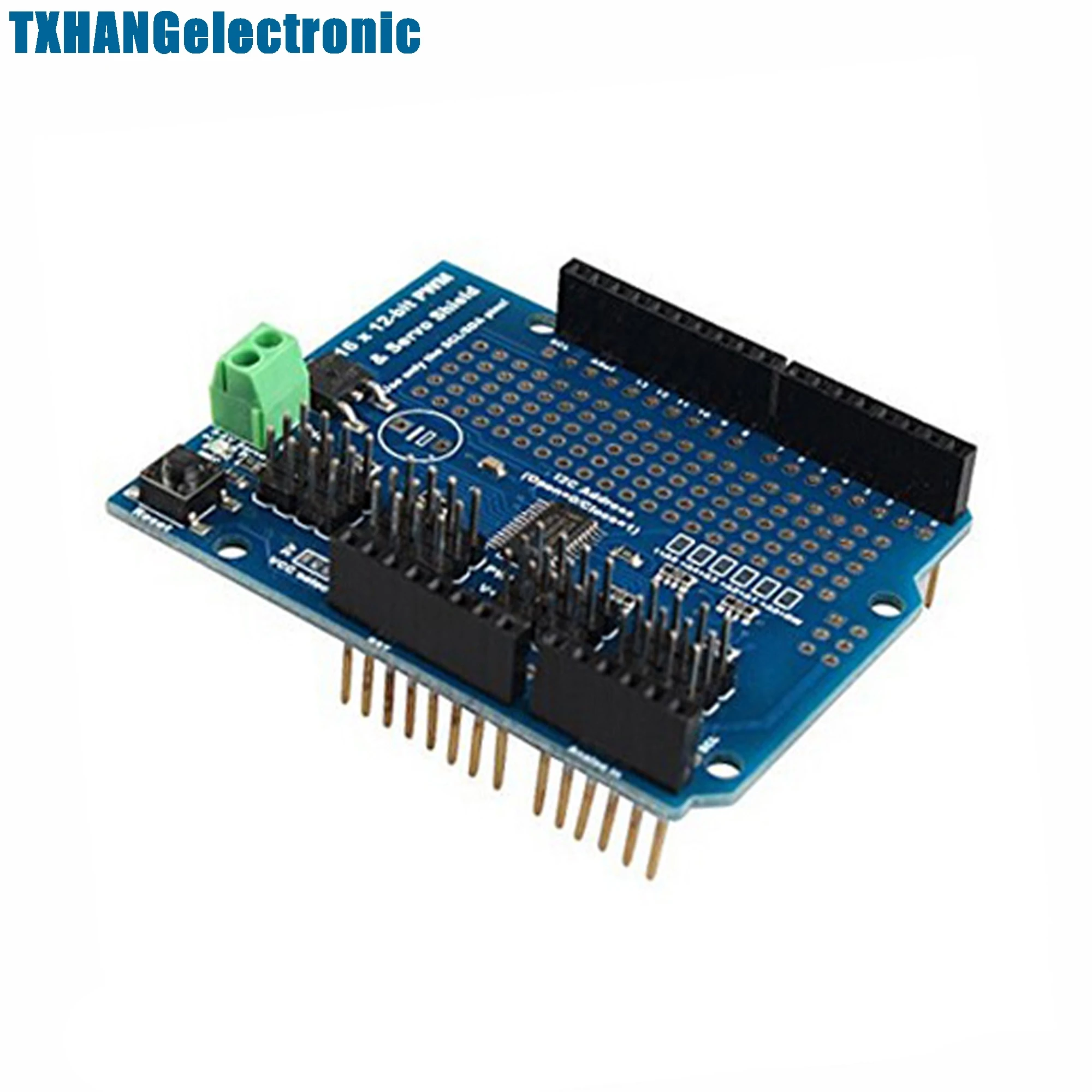 16-канальный 12-бит pwm сервоприводом щит-I2C PCA9685 | Электронные компоненты и