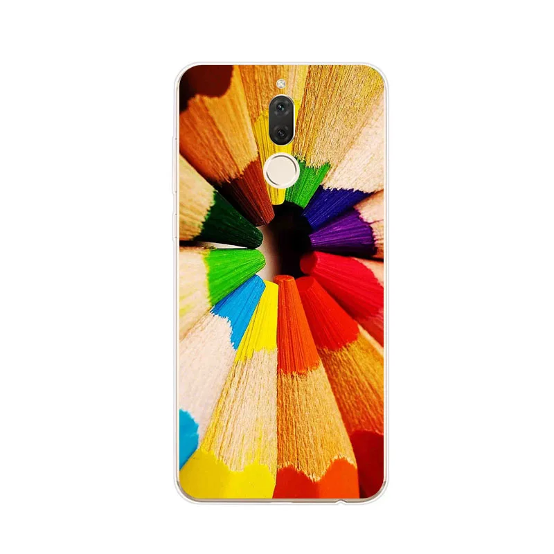 Huawei nova 2i Case Silicon Graffiti 3D relief Painting Soft TPU Back Cover for 2I Phone Protect shell |