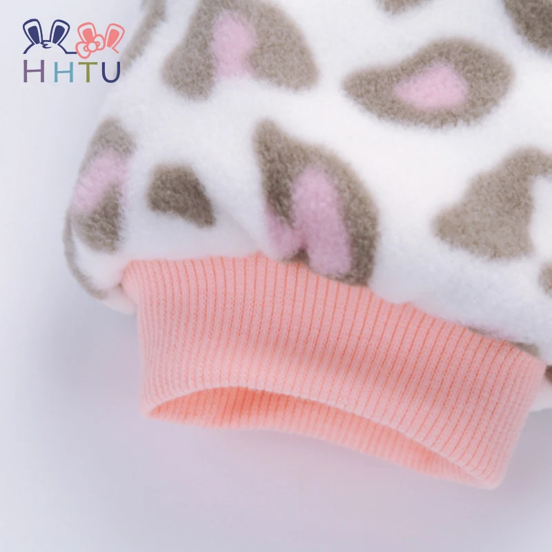 HHTU 2019 флисовая одежда для новорожденных мальчиков и девочек осенне зимние