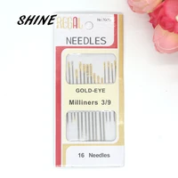 1 pack16pcs stainless steel sewing needles sewing pins set home diy crafts household sewing accessories n0001