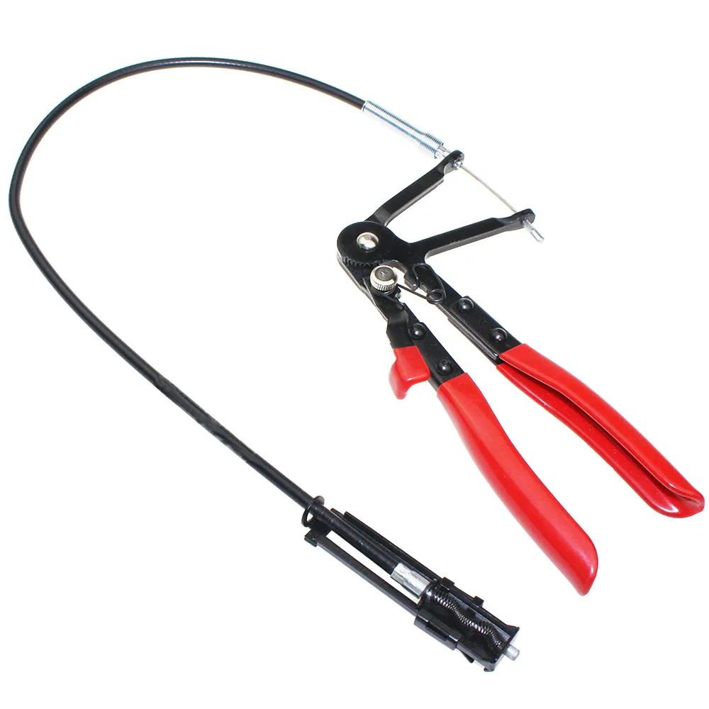 Oto aletleri kablo tipi esnek tel uzun ulaşmak hortum kelepçesi pense araba tamir için hortum kelepçesi temizleme aracı Alicate