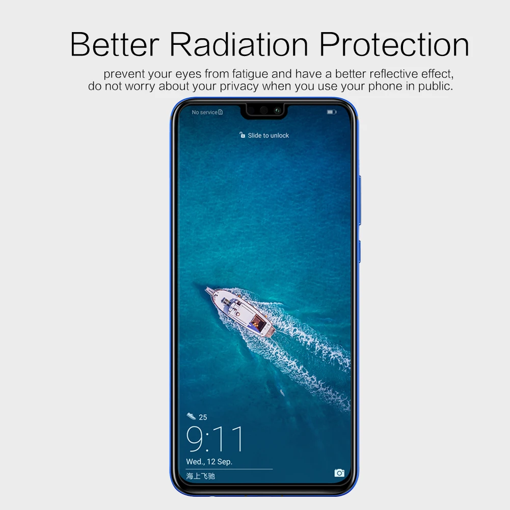 Для Huawei Honor 8X Антибликовая Защитная пленка для экрана матовая защитная против