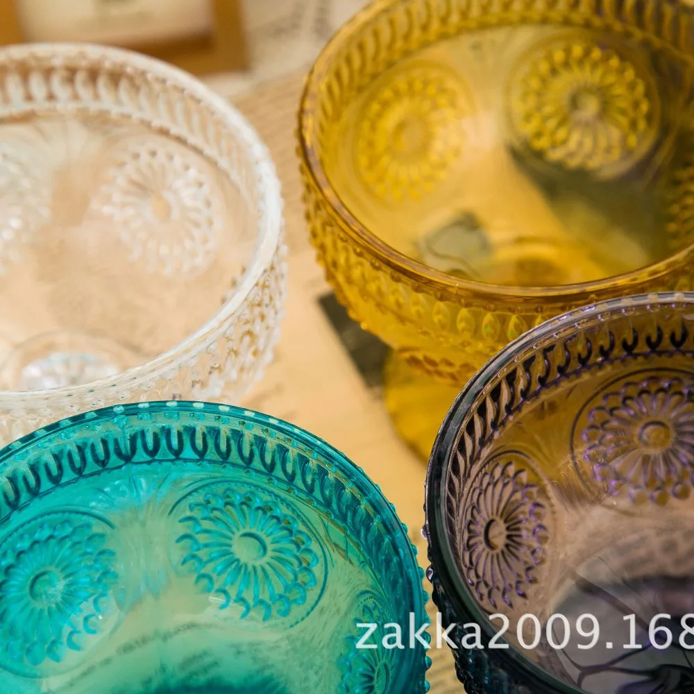 Новинка 1 шт. миски для мороженого с подсолнухами десертные чашки цветным