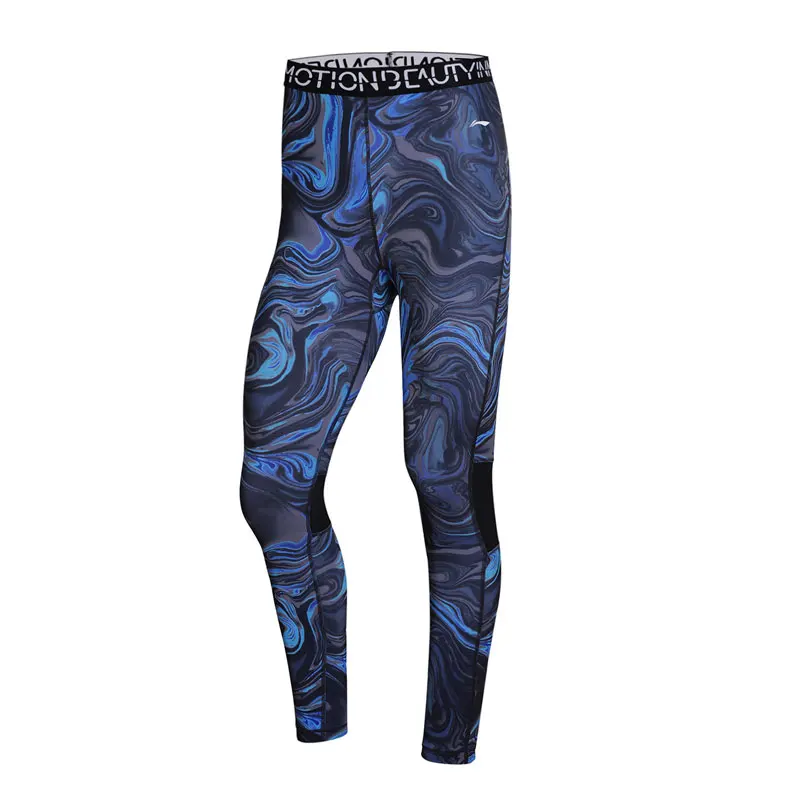 Женские спортивные брюки Li Ning облегающие дышащие эластичные штаны с подкладкой
