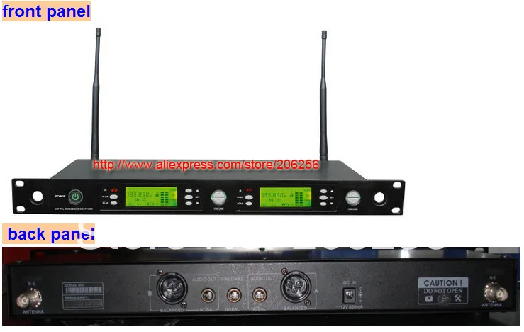 Высококачественная компактная/1B H2 Профессиональная UHF/PLL Беспроводная