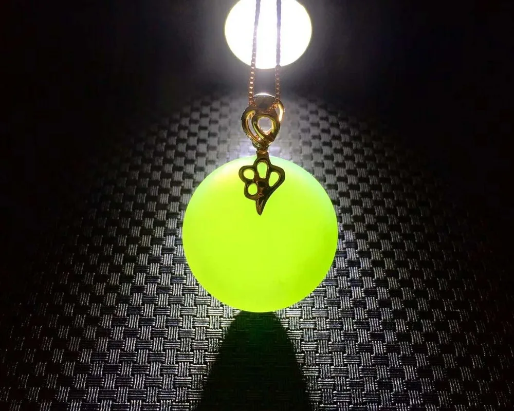 18K золото инкрустированный hitian Biyu Pingan pendantJ24 # |