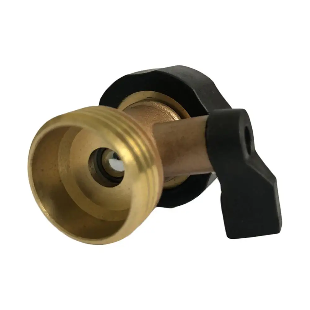 

Full Copper Garden Single Pass Ball Valve 3/4 Thread Garden Straight Through Ball Valve Joint Valve Control Shut Off Valve Water