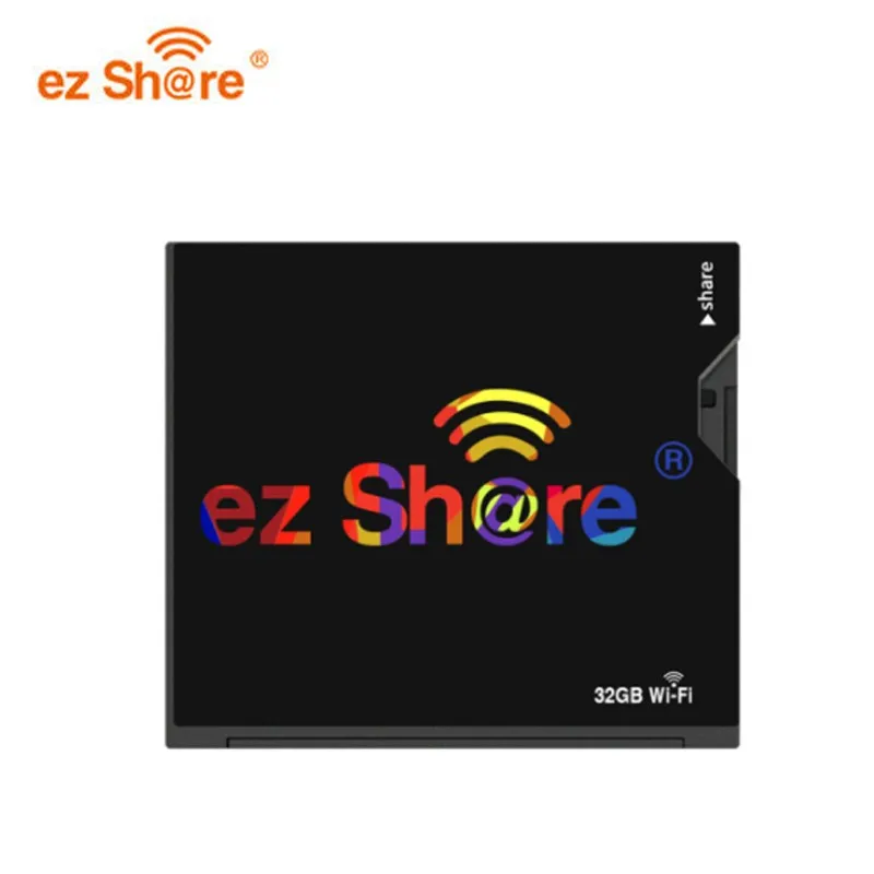 Ez share wifi cf карта памяти 64 ГБ компактная флеш 32 для DLSR камеры Беспроводная 7D