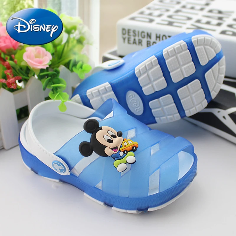 Новинка 2018 летняя детская обувь Disney классные пляжные сандалии для детей