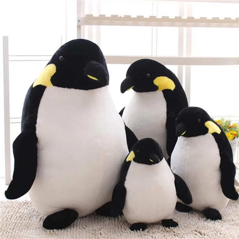 

Игрушка пингвин креативная, мягкая плюшевая игрушка из полипропилена и хлопка, высококачественные подушки для сна, праздничные детские под...