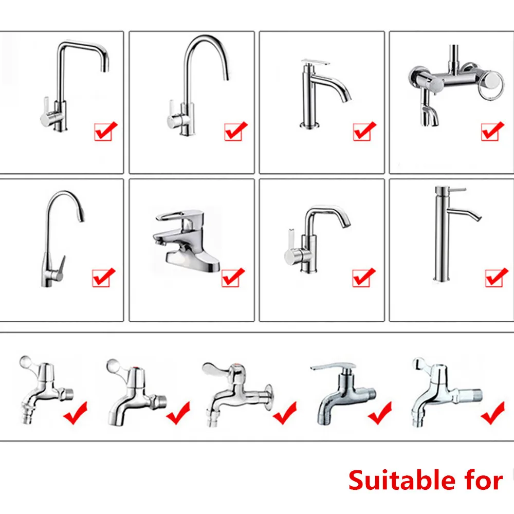 

Faucet Aerator Stainless Steel Faucet Aerator Tool Flexible Faucet Sprayer Turbo Flex 360 Sink Faucet Sprayer Jet K409