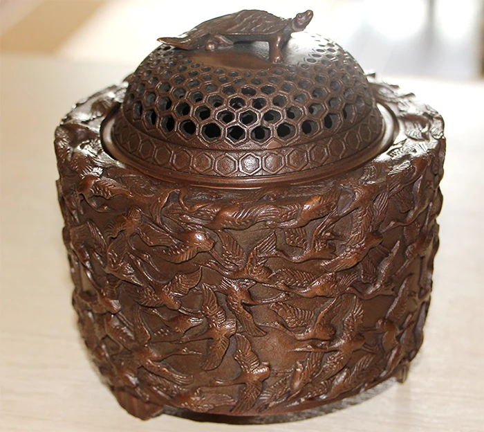 Медь курильница медь украшения ремесленные статьи с Буддийский благовония