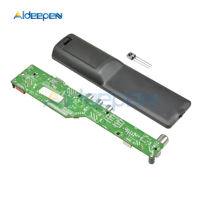 Универсальная плата управления цифровым сигналом ТВ с ЖК-дисплеем VGA/HDMI/AV/tv/USB HDMI интерфейсная плата драйвера 3,3 В/5 В/12 В с пультом дистанционного управления
