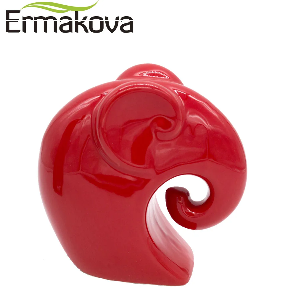 ERMAKOVA 2 шт./пара Керамика Слоник животных тапочки для влюбленных Фарфор свадебный