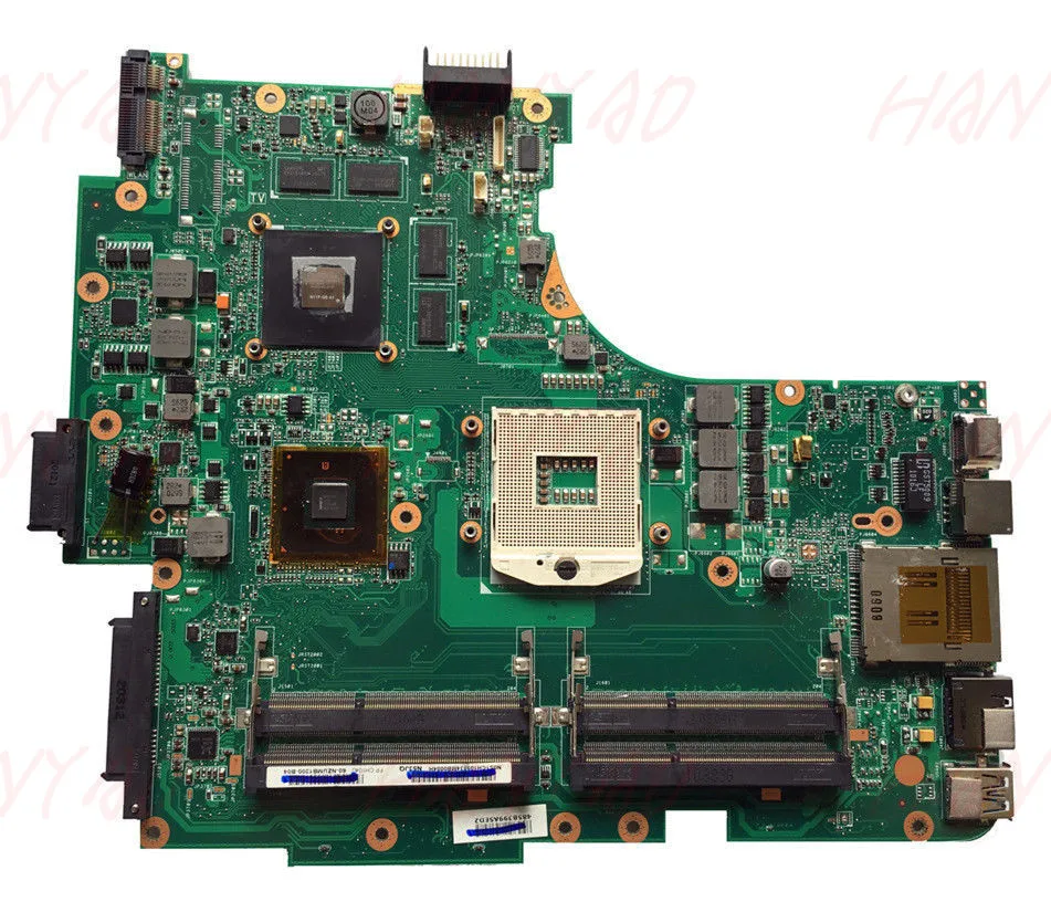 Материнская плата 60-NZUMB1200 для ноутбука ASUS N53JQ N53JF материнская REV2.0 HM55 GT425M 1 ГБ