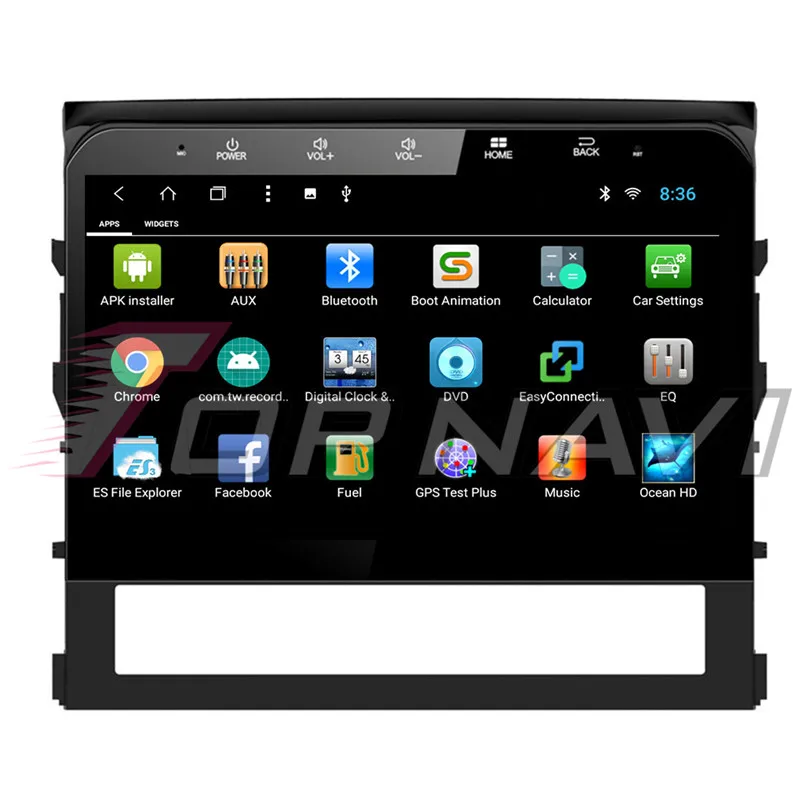 Авторадио 10 1 дюймов Android 8 для Toyota Land CRUISER 2016 стерео автомобильный GPS-навигатор