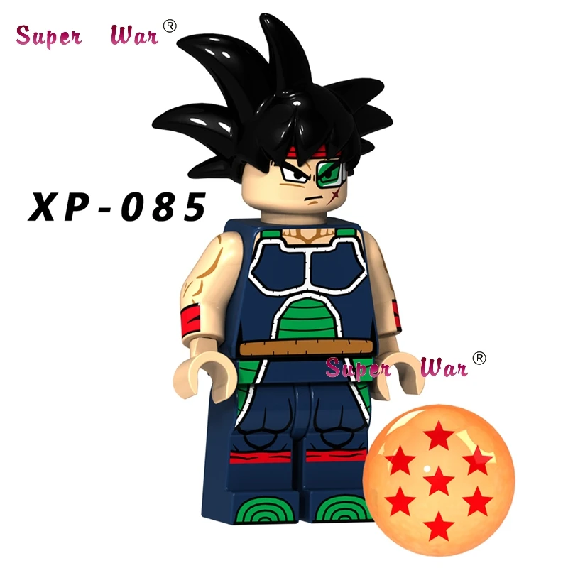 XP085 Один строительный конструктор Dragon Ball Z мультфильм серии Гоку Чичи кран бесземная Вегета Модель Кирпичи Детские игрушки для детей - Цвет: XP085