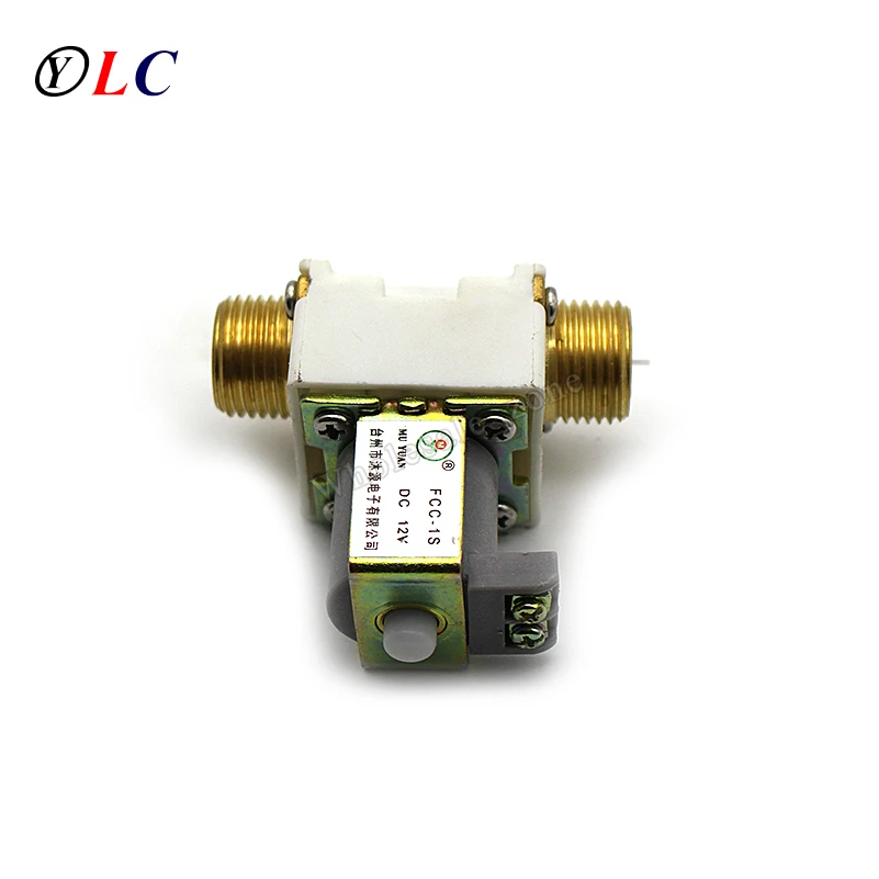 Нормально открытый 1/" DC 9 V/12 V/24 V Электрический Соленоидный клапан N/O переключатель для воды давление воздуха 0,02~ 0.8Mpa
